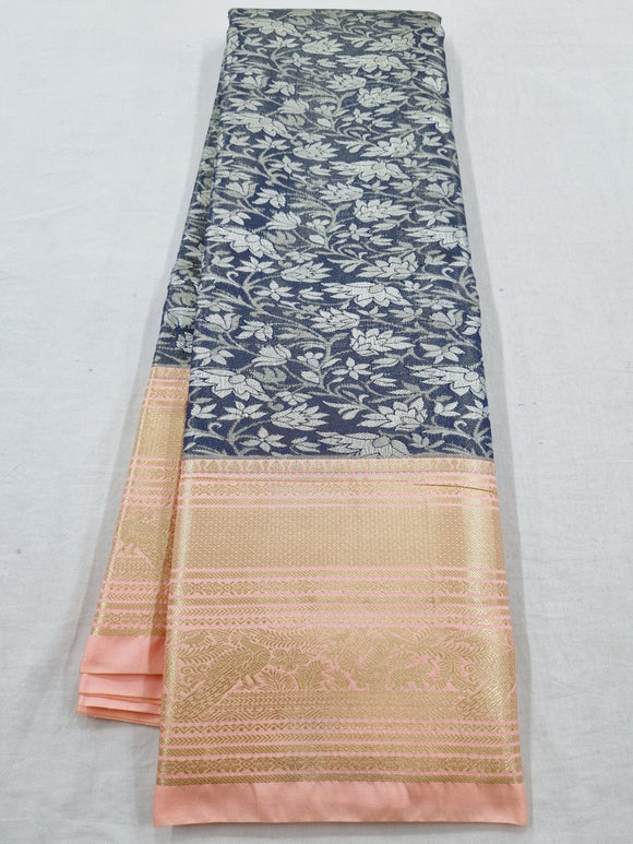 Kanchipuram Blended Fancy Tissue Silk Sarees 407