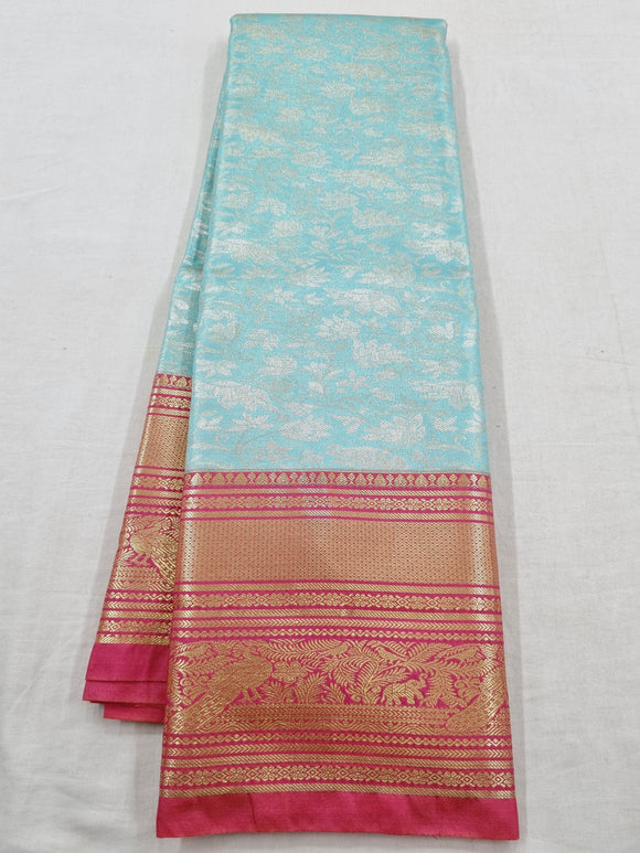Kanchipuram Blended Fancy Tissue Silk Sarees 408