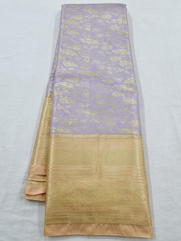 Kanchipuram Blended Fancy Tissue Silk Sarees 410
