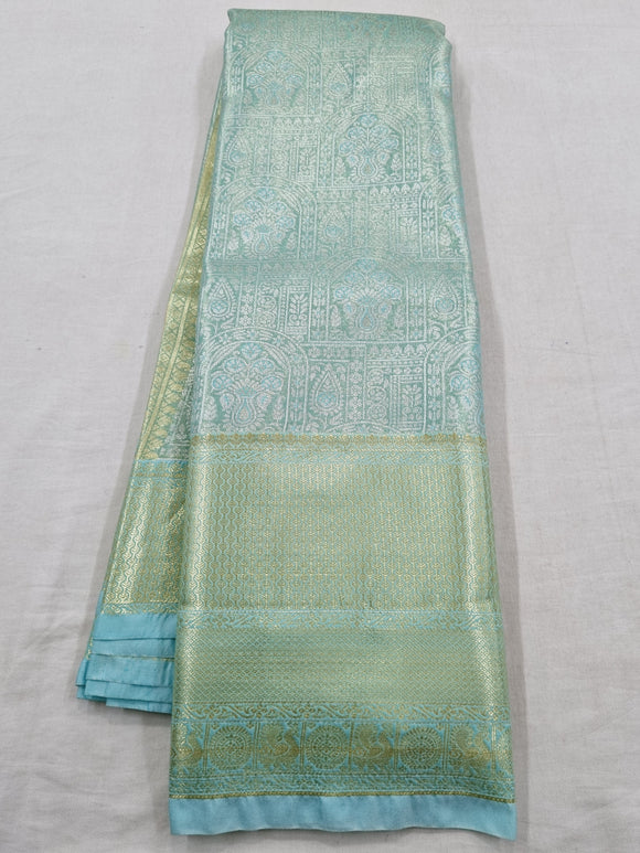 Kanchipuram Blended Fancy Tissue Silk Sarees 411