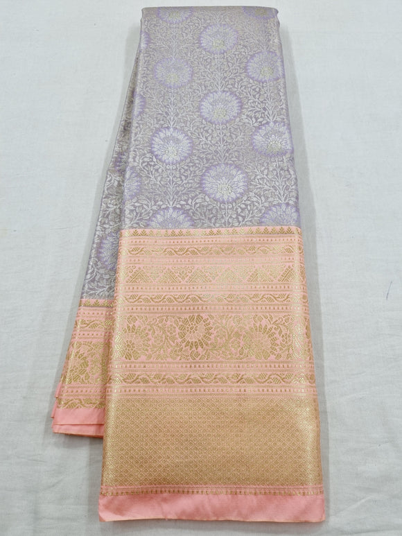 Kanchipuram Blended Fancy Tissue Silk Sarees 414