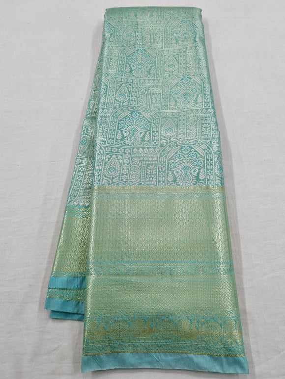 Kanchipuram Blended Fancy Tissue Silk Sarees 415