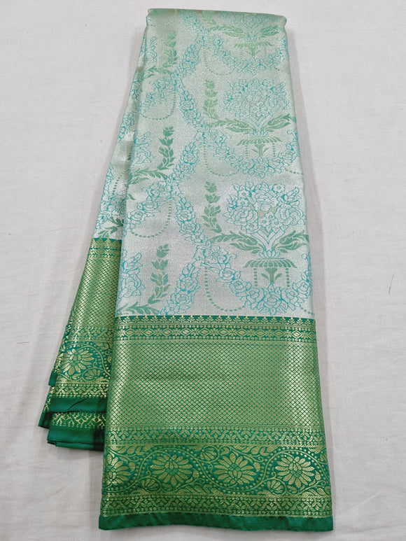 Kanchipuram Blended Fancy Tissue Silk Sarees 417