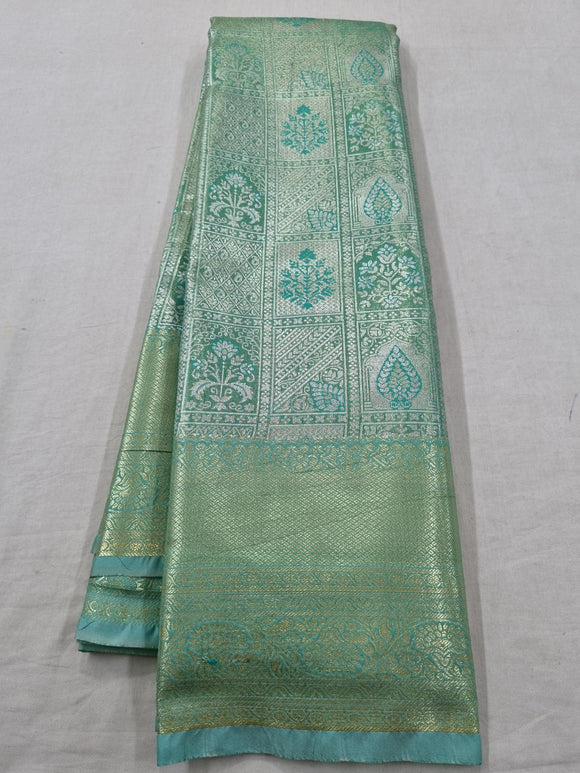 Kanchipuram Blended Fancy Tissue Silk Sarees 422
