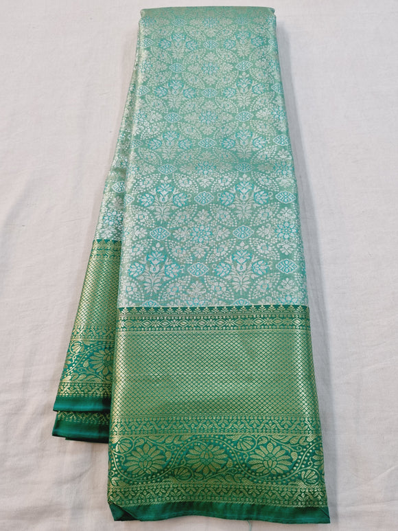 Kanchipuram Blended Fancy Tissue Silk Sarees 437