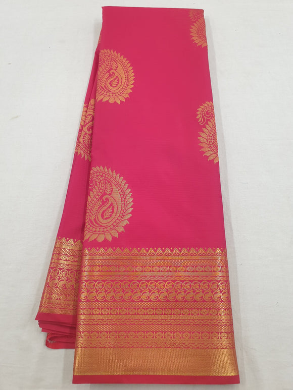 Kanchipuram Blended Fancy Bridal Silk Sarees 417