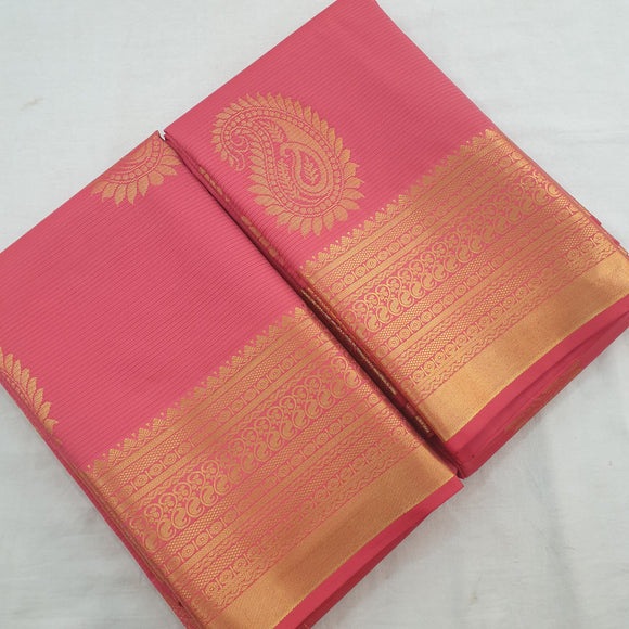 Kanchipuram Blended Fancy Bridal Silk Sarees 421