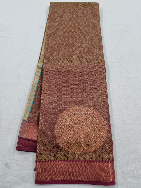 Kanchipuram Blended Fancy Tissue Silk Sarees 449