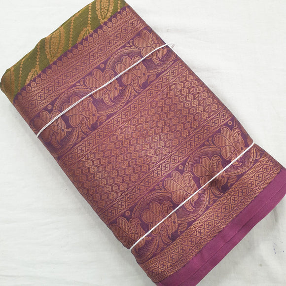 Kanchipuram Blended Korvai Fancy Silk Sarees 145