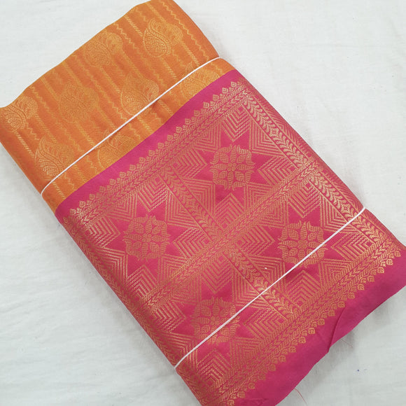 Kanchipuram Blended Korvai Fancy Silk Sarees 164