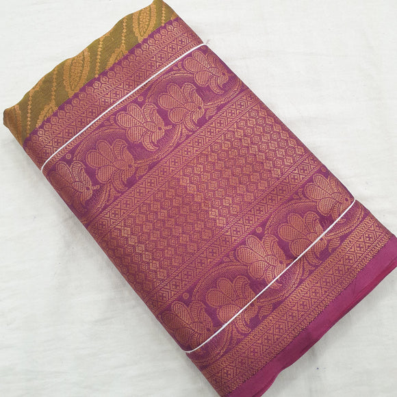 Kanchipuram Blended Korvai Fancy Silk Sarees 167