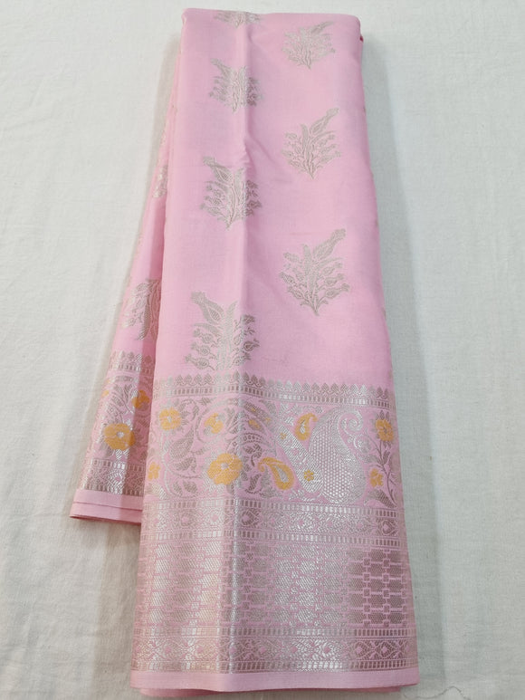 Kanchipuram Blended Fancy Soft Silk Sarees 1028
