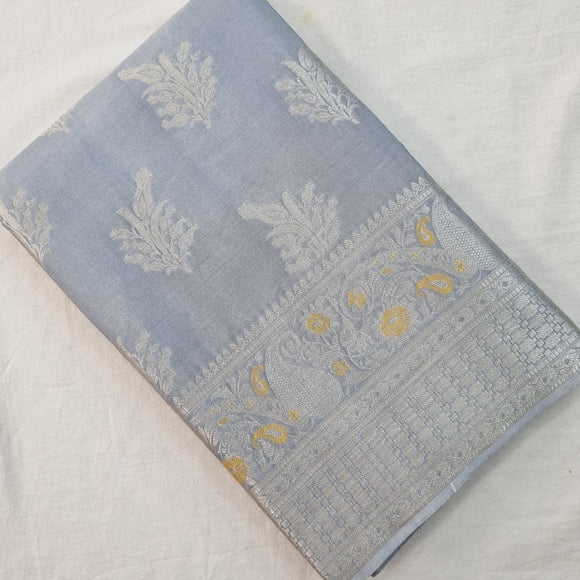 Kanchipuram Blended Fancy Soft Silk Sarees 1030