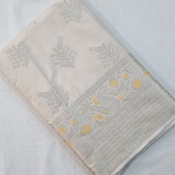 Kanchipuram Blended Fancy Soft Silk Sarees 1033