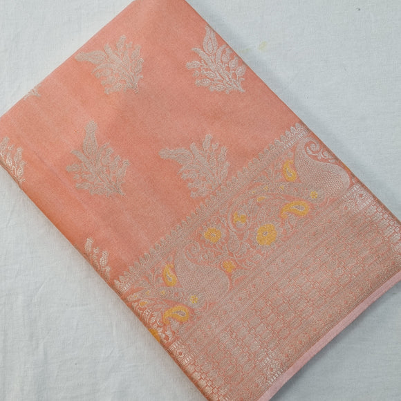 Kanchipuram Blended Fancy Soft Silk Sarees 1034