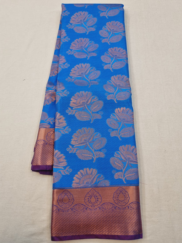Kanchipuram Blended Fancy Bridal Silk Sarees 2448
