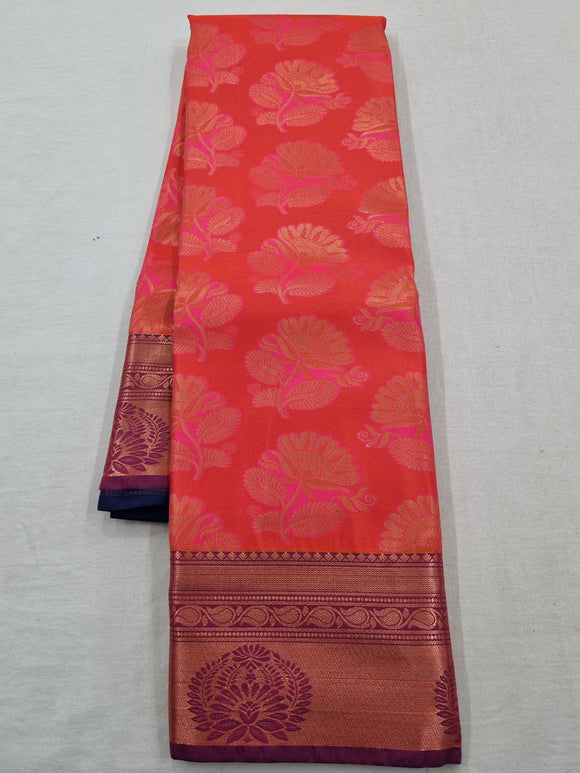 Kanchipuram Blended Fancy Bridal Silk Sarees 2457
