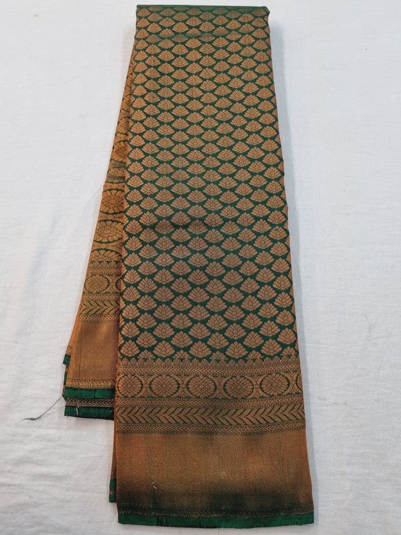 Kanchipuram Blended Fancy Bridal Silk Sarees 2477