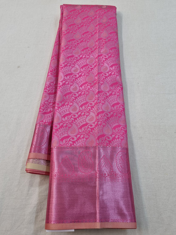Kanchipuram Blended Fancy Bridal Silk Sarees 2496