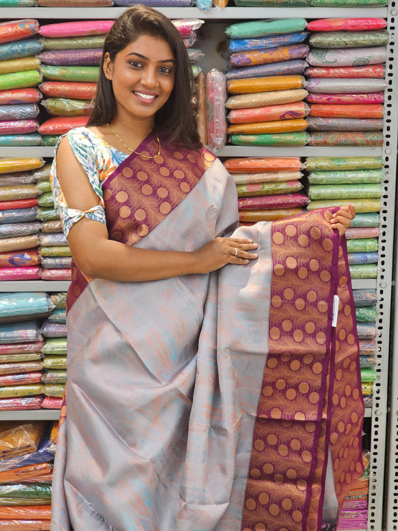 Kanchipuram Pure Fancy Silk Sarees 195