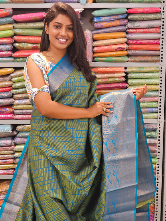 Kanchipuram Pure Fancy Silk Sarees 215