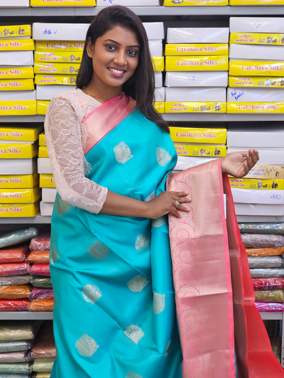 Kanchipuram Pure Fancy Silk Sarees 210