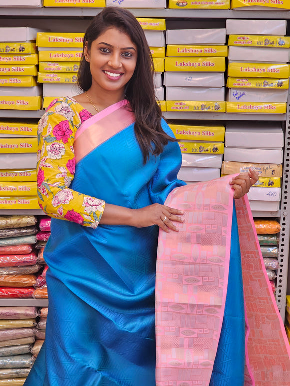 Kanchipuram Pure Soft Silk Sarees 244