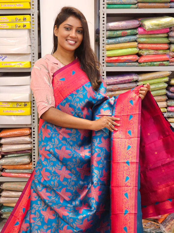 Kanchipuram Blended Gifted Fancy Silk Sarees 004
