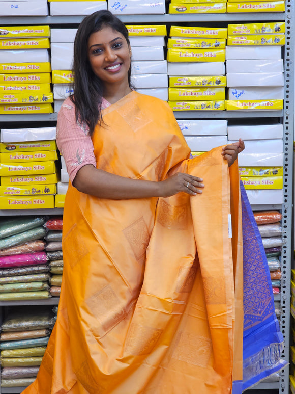 Kanchipuram Blended Fancy Soft Silk Sarees 044