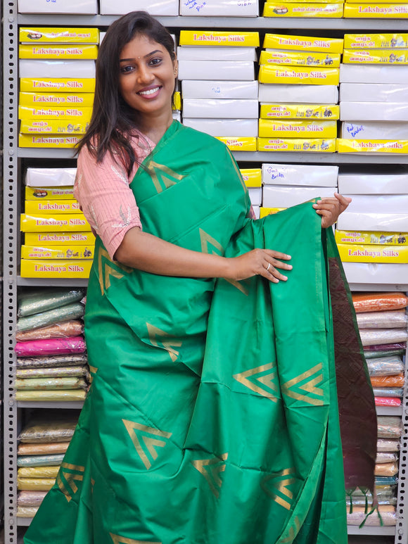 Kanchipuram Blended Fancy Soft Silk Sarees 049