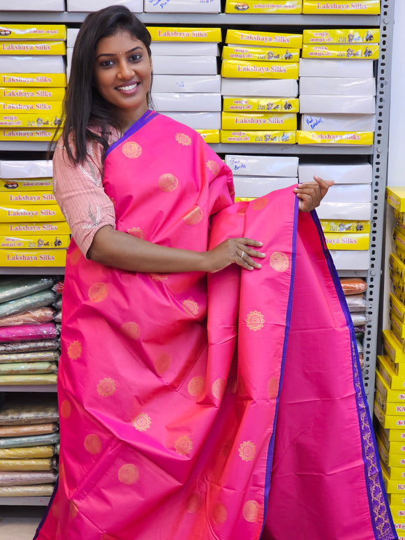 Kanchipuram Blended Fancy Soft Silk Sarees 050
