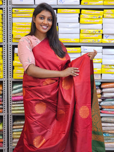 Kanchipuram Blended Fancy Soft Silk Sarees 066