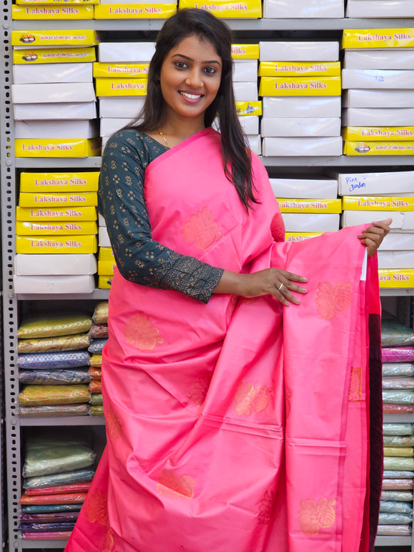 Kanchipuram Blended Fancy Soft Silk Sarees 106