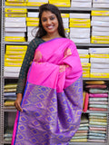 Kanchipuram Blended Fancy Soft Silk Sarees 117