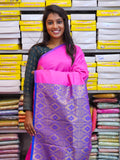 Kanchipuram Blended Fancy Soft Silk Sarees 125