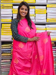 Kanchipuram Blended Fancy Soft Silk Sarees 129
