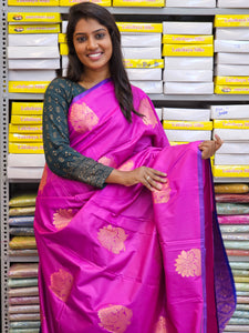 Kanchipuram Blended Fancy Soft Silk Sarees 131