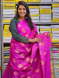 Kanchipuram Blended Fancy Soft Silk Sarees 133