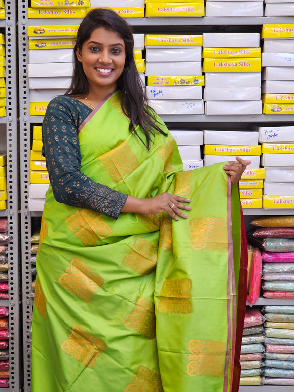Kanchipuram Blended Fancy Soft Silk Sarees 141