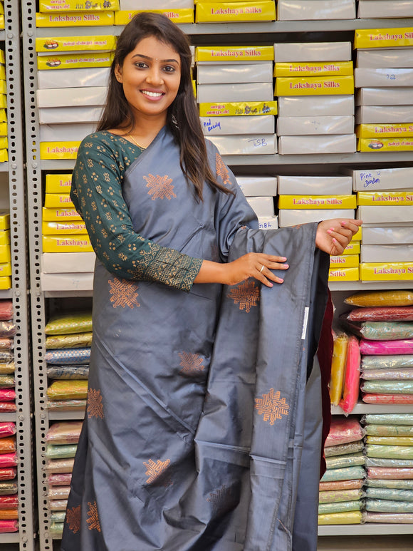 Kanchipuram Blended Fancy Soft Silk Sarees 147