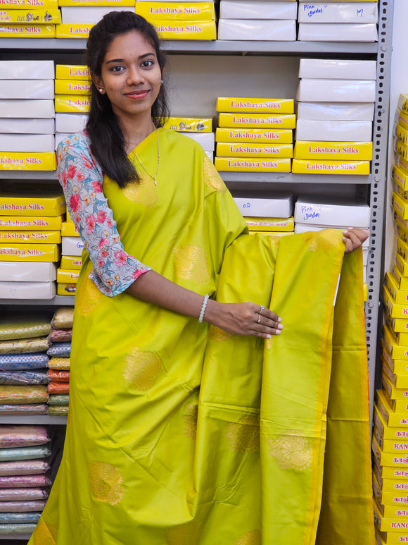 Kanchipuram Blended Fancy Soft Silk Sarees 160