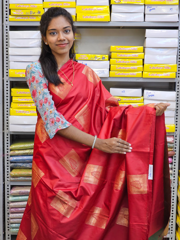 Kanchipuram Blended Fancy Soft Silk Sarees 162