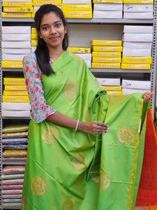 Kanchipuram Blended Fancy Soft Silk Sarees 163