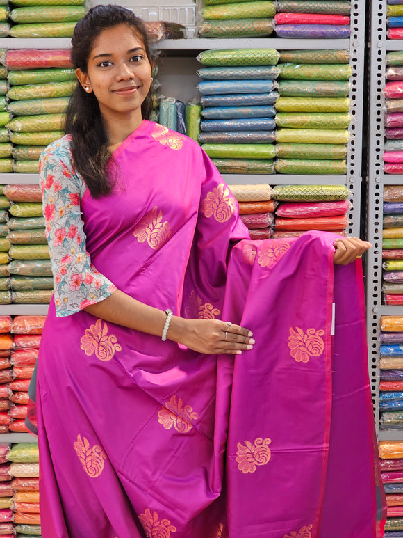 Kanchipuram Blended Fancy Soft Silk Sarees 190