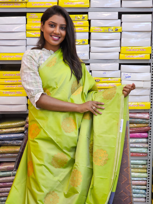 Kanchipuram Blended Fancy Soft Silk Sarees 191