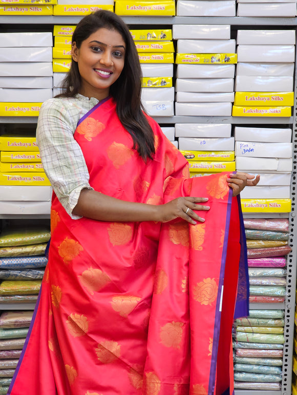 Kanchipuram Blended Fancy Soft Silk Sarees 200