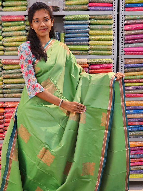 Kanchipuram Blended Fancy Soft Silk Sarees 236