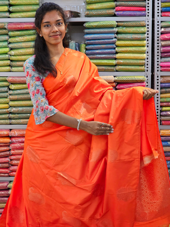 Kanchipuram Blended Fancy Soft Silk Sarees 239