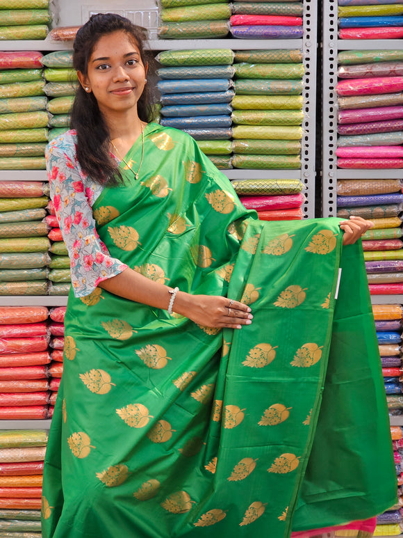 Kanchipuram Blended Fancy Soft Silk Sarees 240