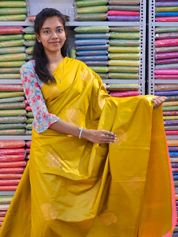 Kanchipuram Blended Fancy Soft Silk Sarees 241